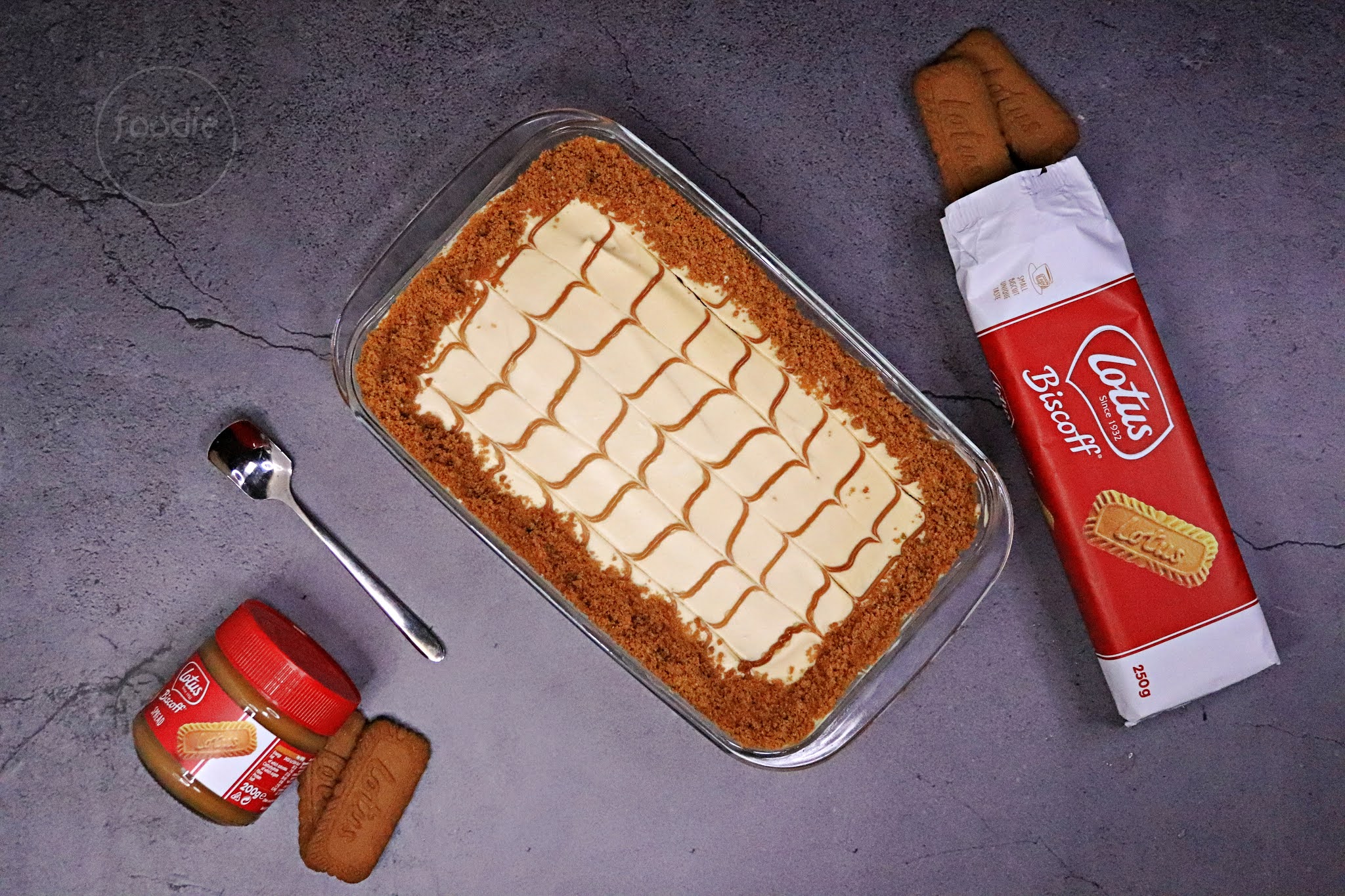 Lotus Biscoff Pudding Biscuit Pudding Lotus Biscoff Biscuit & Cream