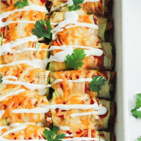 Chicken Zucchini Enchiladas – Low Carb Recipe #lowcarb #glutenfree Chicken Zucchini Enchiladas – Low Carb Recipe #lowcarb #glutenfree
