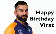 Happy birthday virat Happy birthday virat