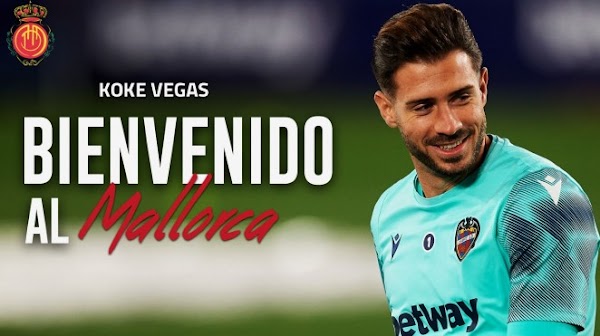 Oficial: Mallorca, llega cedido Koke Vegas Oficial: Mallorca, llega cedido Koke Vegas
