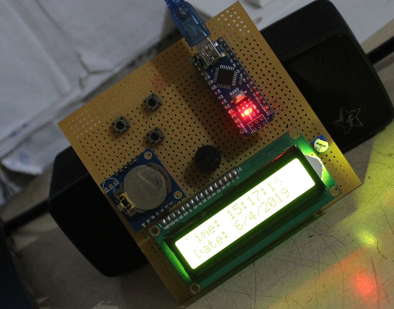 5. ALARM CLOCK USING ARDUINO.
