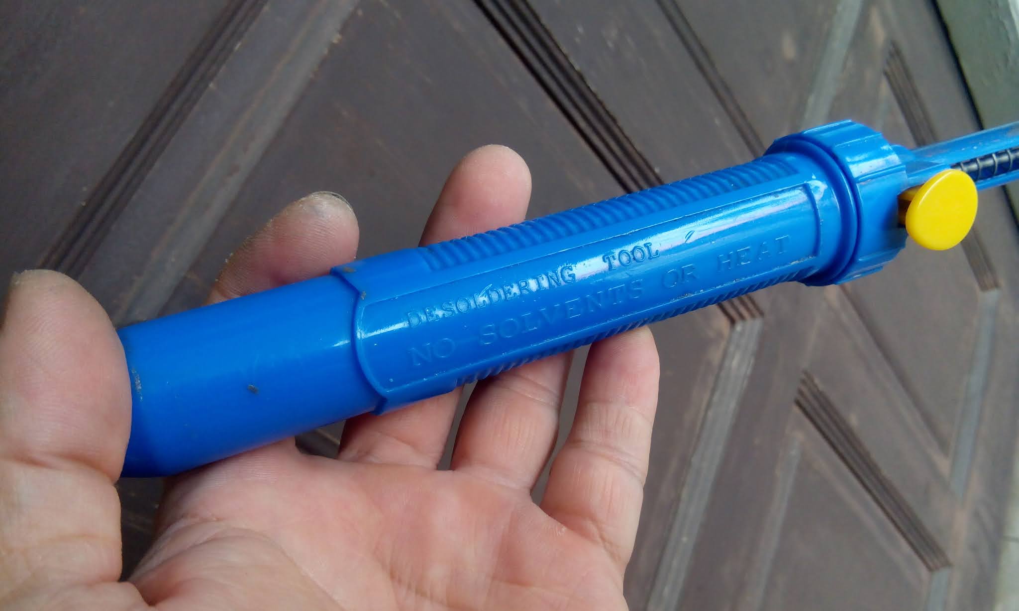 Life Begins at Forty Desoldering pump repair