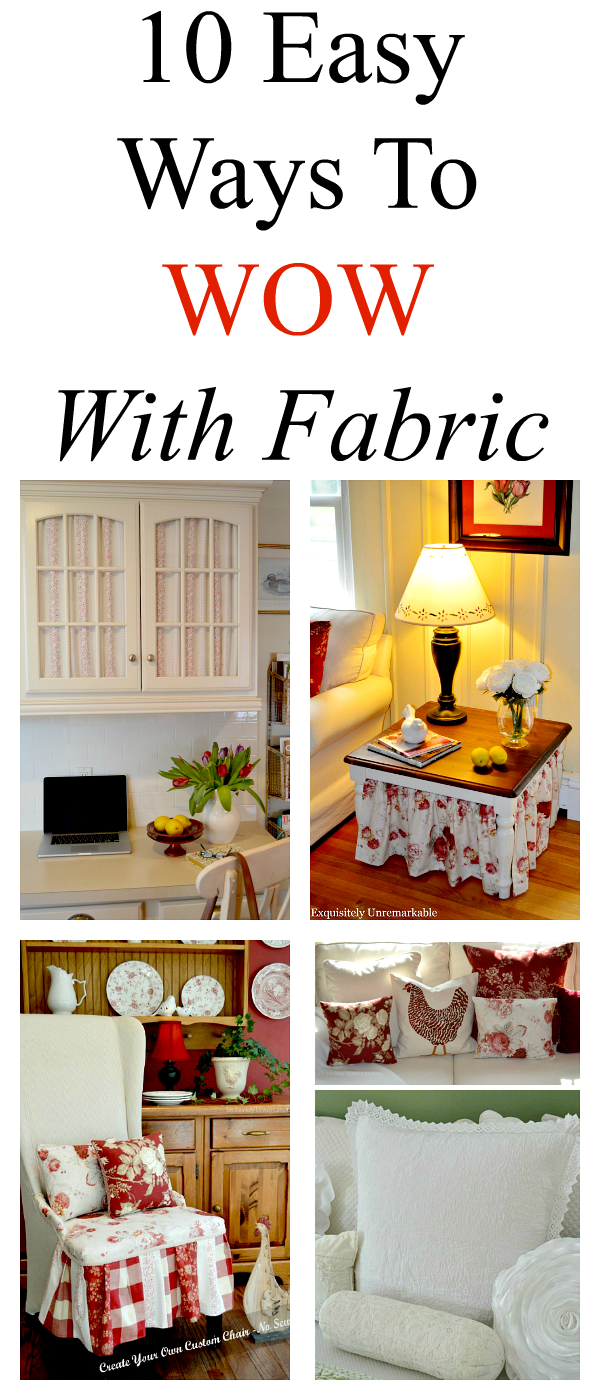 10 Easy Ways To Decorate Your Home With Fabric