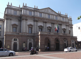 Teatro alla Scala is Milan's famous opera house