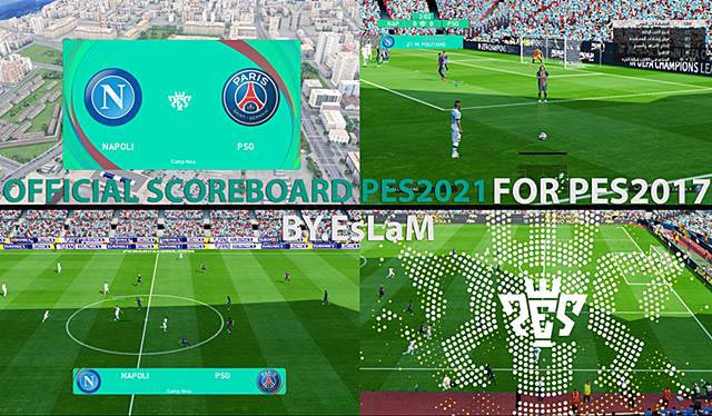 Official Scoreboard Pes 2021 For Pes 2017 Kazemario Evolution