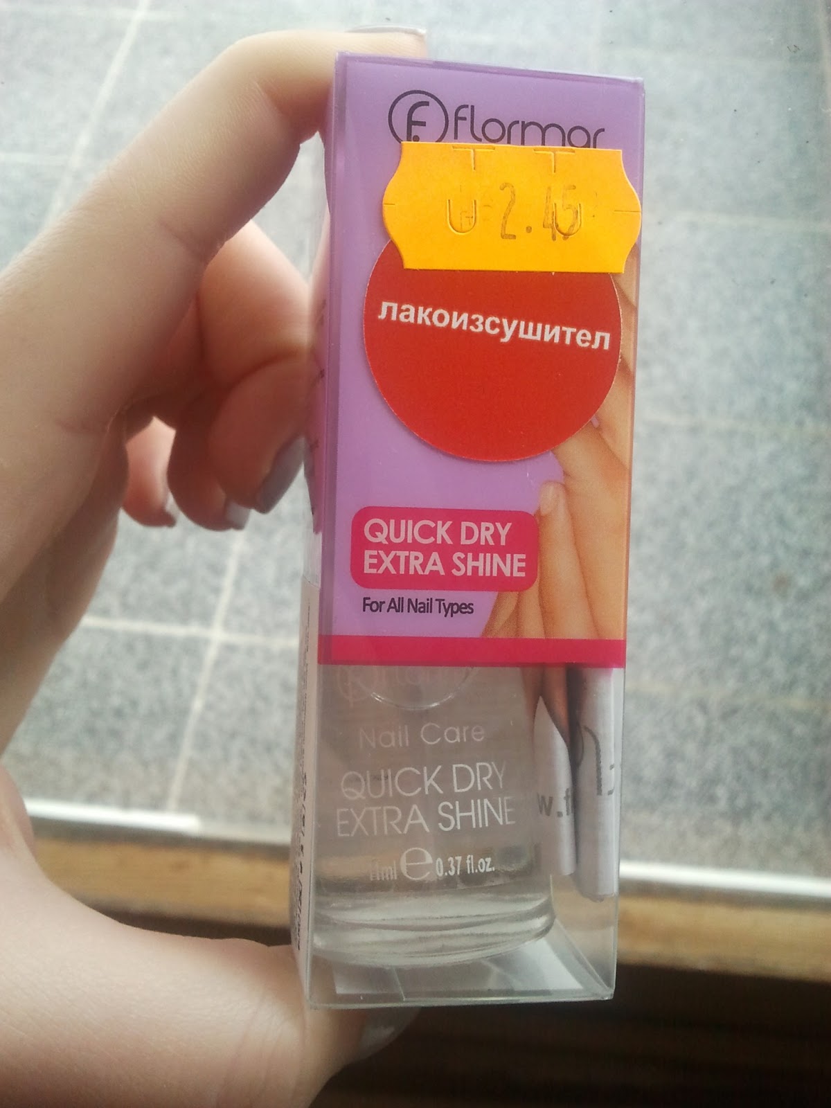 My Beauty Zone Flormar Quick Dry Extra Shine
