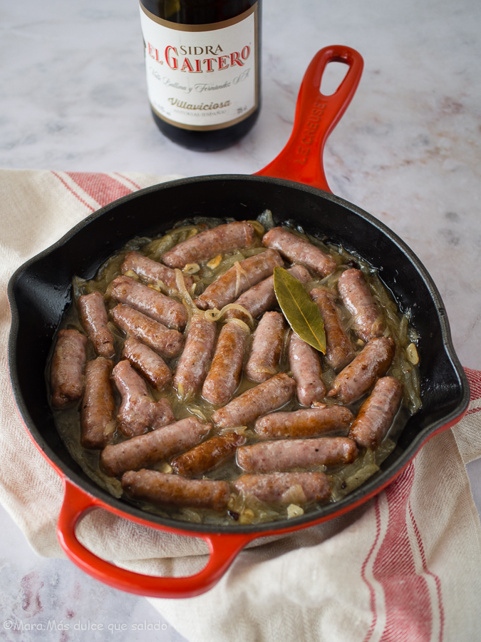 Más dulce que salado Salchichas a