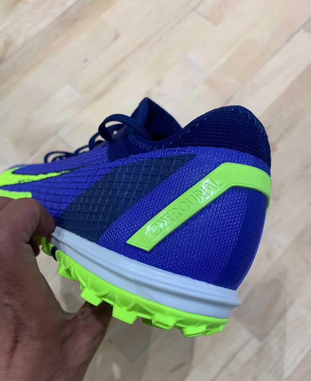 mercurial boots blue