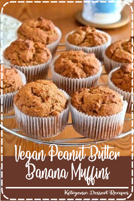 Vegan Peanut Butter Banana Muffins Food Easy Delicious