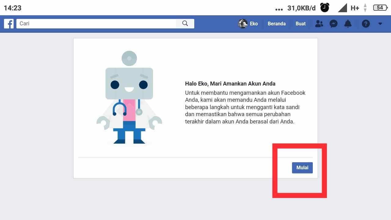 Cara melihat Permintaan pertemanan yang dihapus