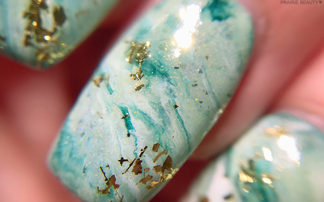MANI MONDAY: Natural Stone Jade Nail Art - Prairie Beauty