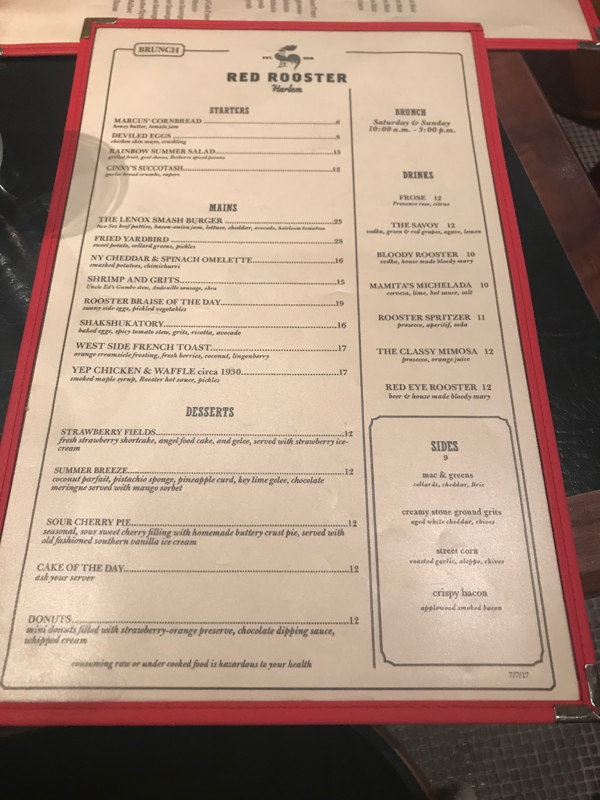 [NYC Harlem] Red Rooster Soul Brunch Chef Marcus Samuelsson