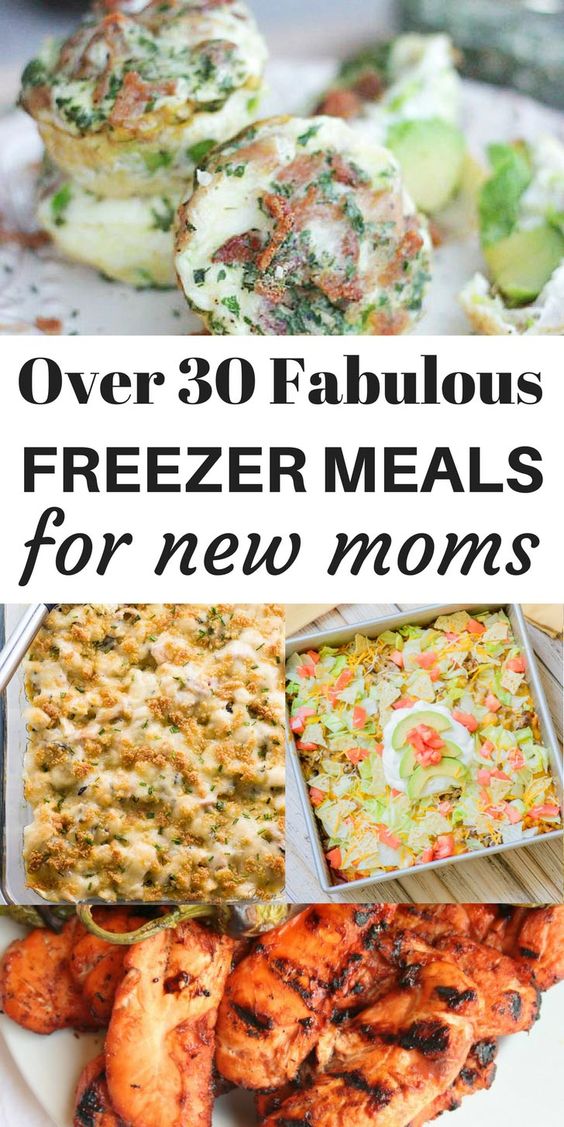 Freezer Meals to Make While Pregnant: 30+ Make Ahead Meals - Food ...