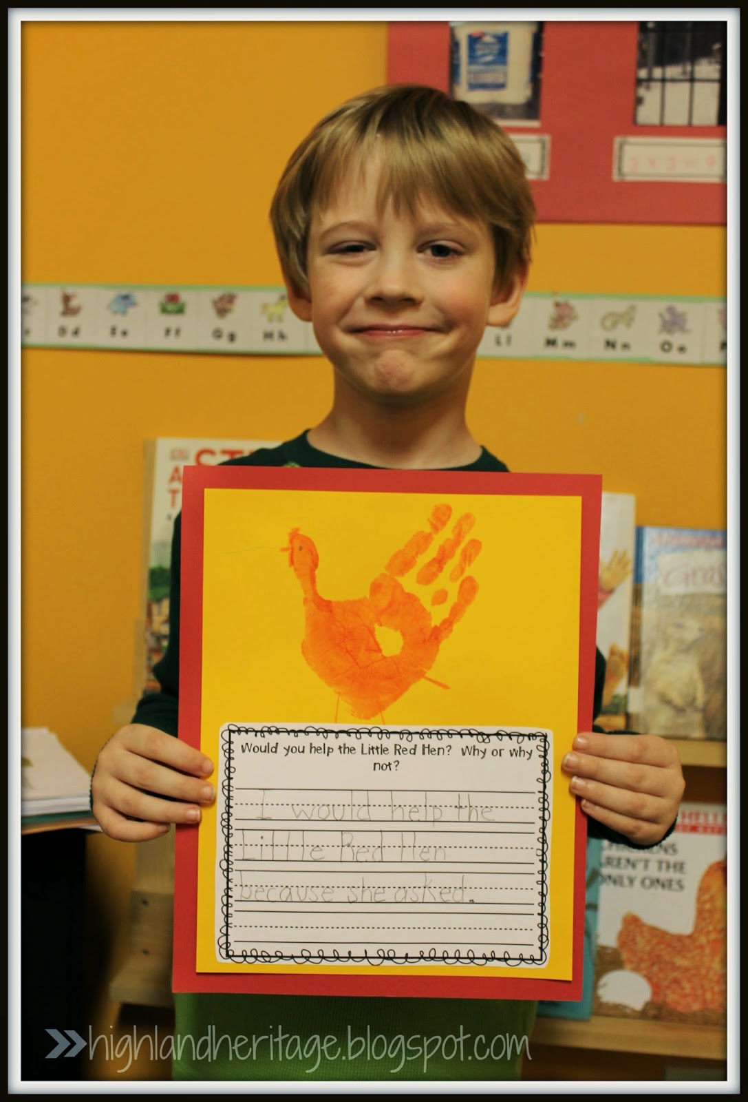Highland Heritage Homeschool: The Little Red Hen - With Freebies!