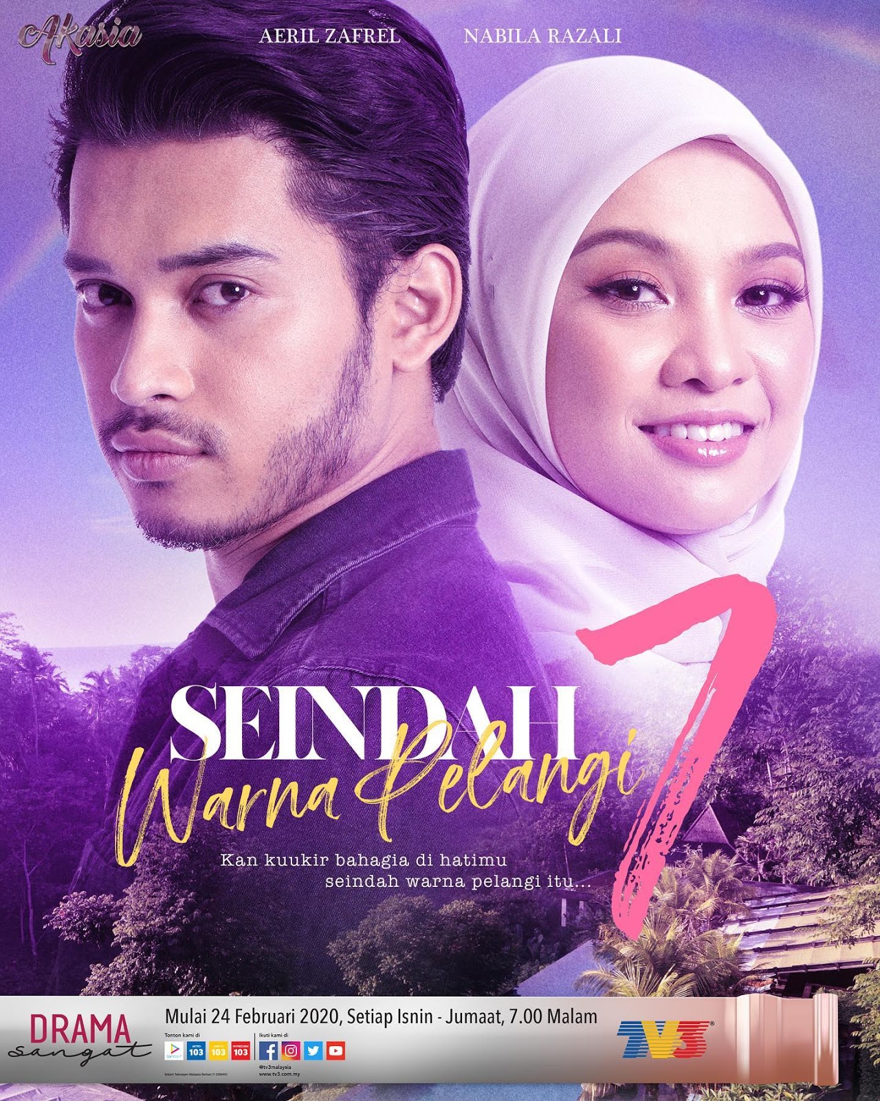Drama Seindah Tujuh Warna Pelangi (2020) TV3