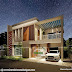 2300 sq-ft 4 bedroom villa architecture design