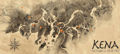 Where to Find, Cursed Chests, Locations Map, Kena, Bridge of Spirits
