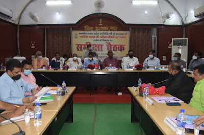 Minister: धार्मिक एवं गन्ना उद्योग विकास पर प्रमंडल स्तरीय समीक्षा, Divisional level review on religious and sugarcane industry development, AnjNewsMedia