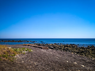 Dry Season On Tropical Rocky Fishing Beach Scenery On A Sunny Day At The Village Umeanyar North Bali Indonesia