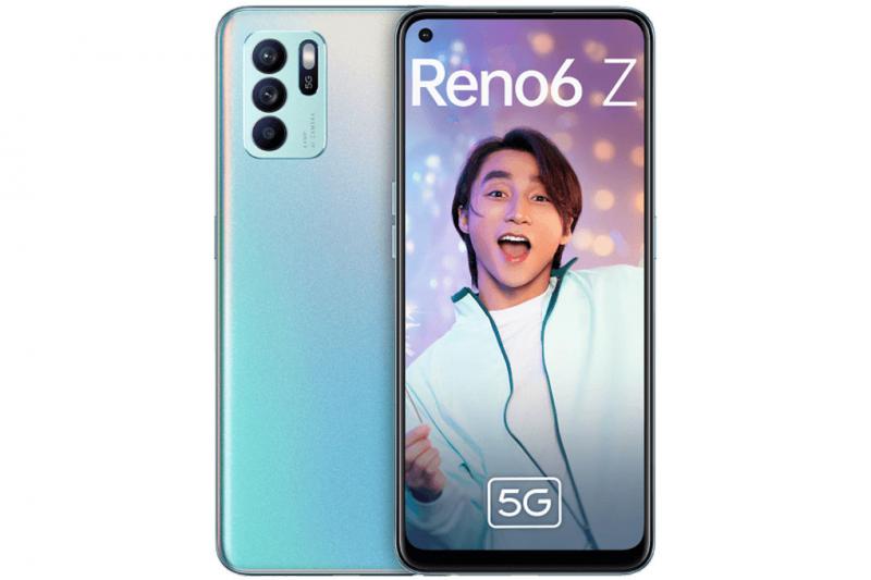 Điện thoại Oppo Reno6 Z 5G 8GB/128GB Bạc – Hàng chính hãng