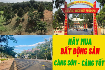 Bán đất sào, mẫu đất ở nông thôn giá rẻ xã Suối Cao Xuân Lộc