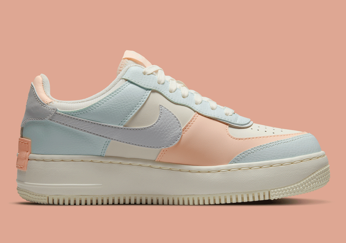 pastel nike air force shadow