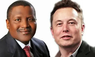 Elon Musk and Dangote, who is the richest man in Africa