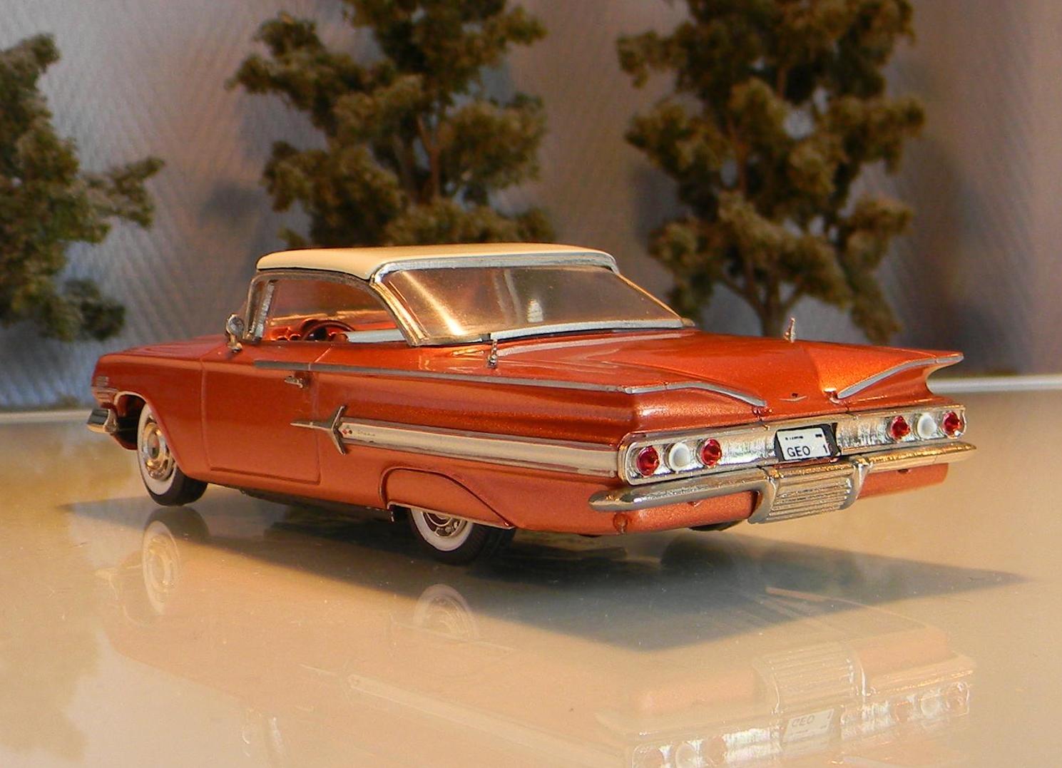 Voitures américaines 1/43: Chevrolet Impala Sport Coupé 1960 PTH Models