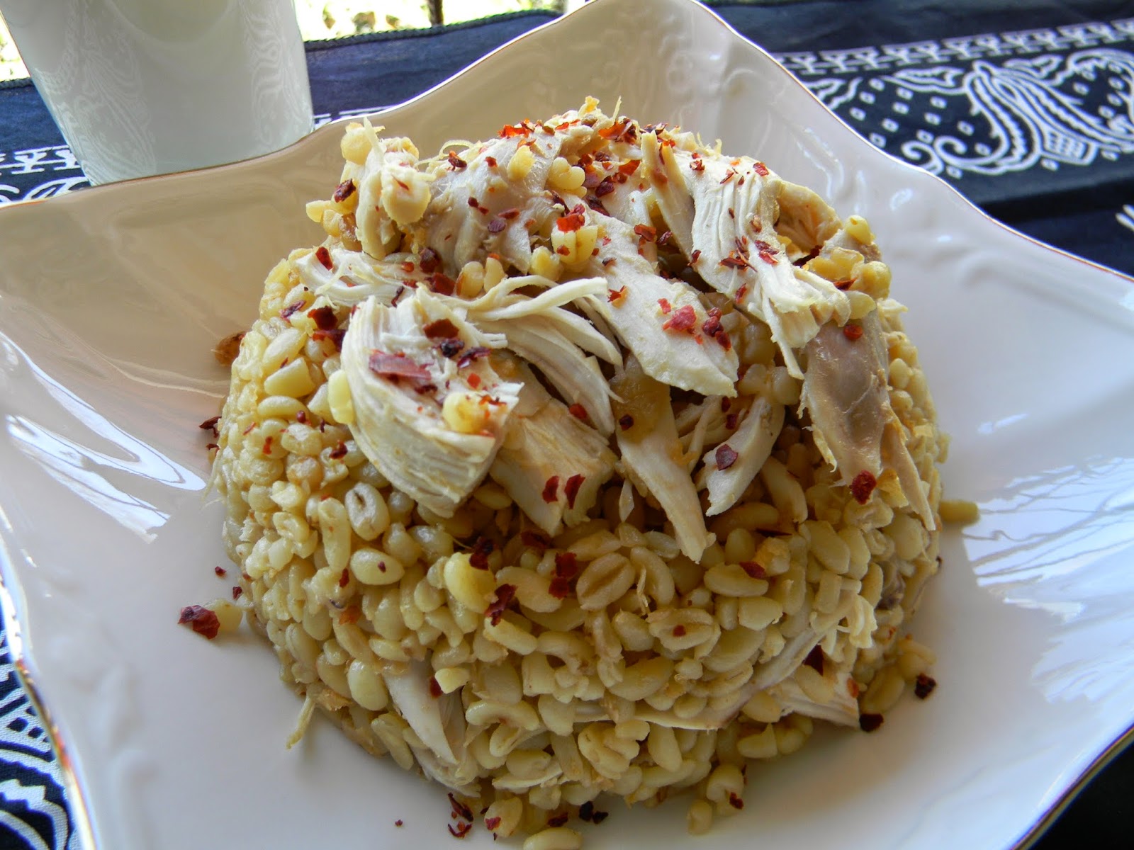 Tavuklu Bulgur Pilavı | Vişnap