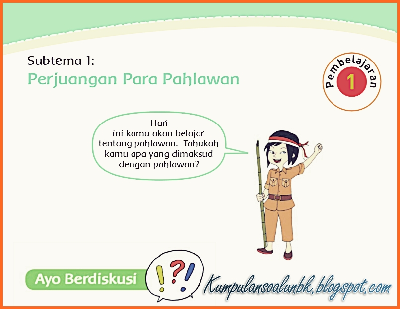 LENGKAP !!! Kunci Jawaban Tematik Kelas 4 Tema 5