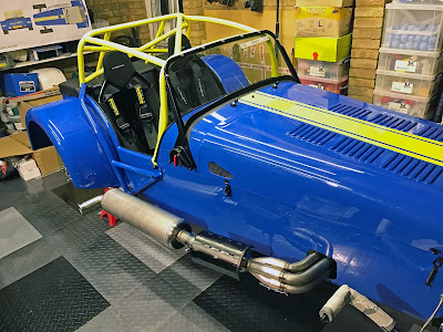 With the exhaust now fitted, the car is agonisingly close to being finished With the exhaust now fitted, the car is agonisingly close to being finished