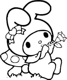 My Melody Coloring Pages | Color Udin