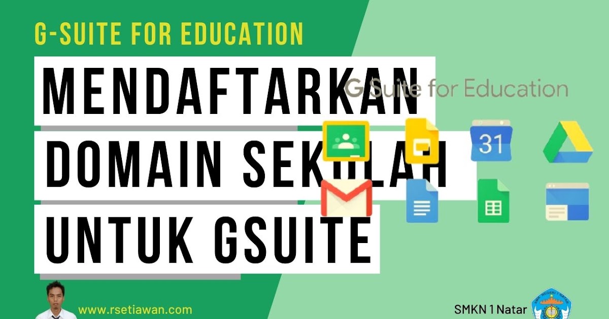 13 Langkah Mudah Cara Daftar G Suite Untuk Pendidikan