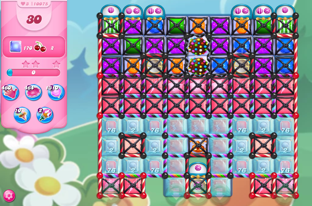 Candy Crush Saga level 10075