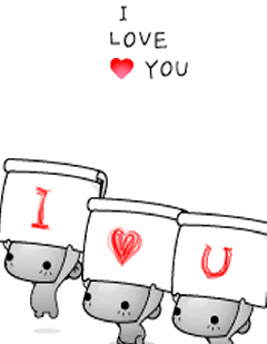 KUMPULAN ANEKA HARI VALENTINE TERBARU Gambar Animasi Gerak Ucapan Valentine BB Android Unik