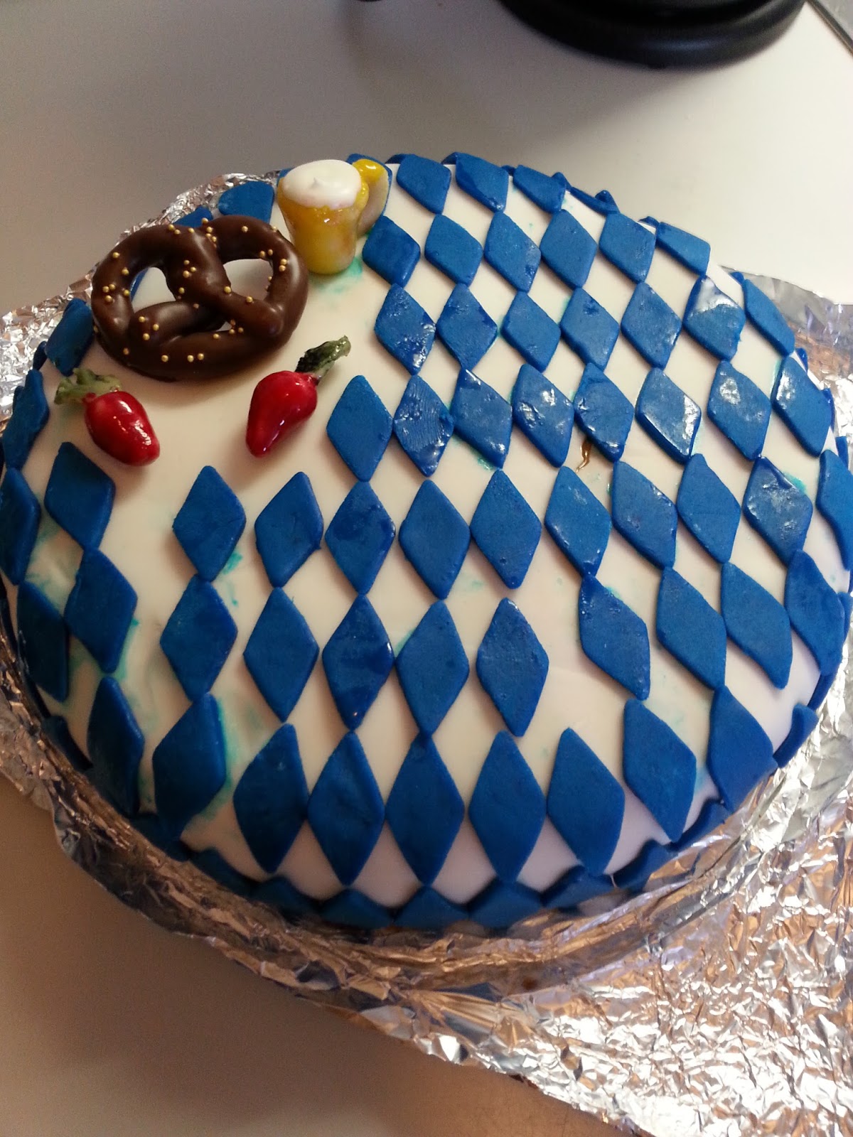Christina's Sweet Creations: Eine bayerische Torte zum Abschied... Christina's Sweet Creations: Eine bayerische Torte zum Abschied...