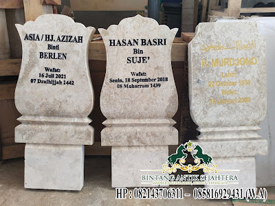 Nisan Patok Batu Marmer Nisan Patok Batu Marmer