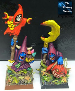 Night Goblins Shaman and Warboss base tutorial