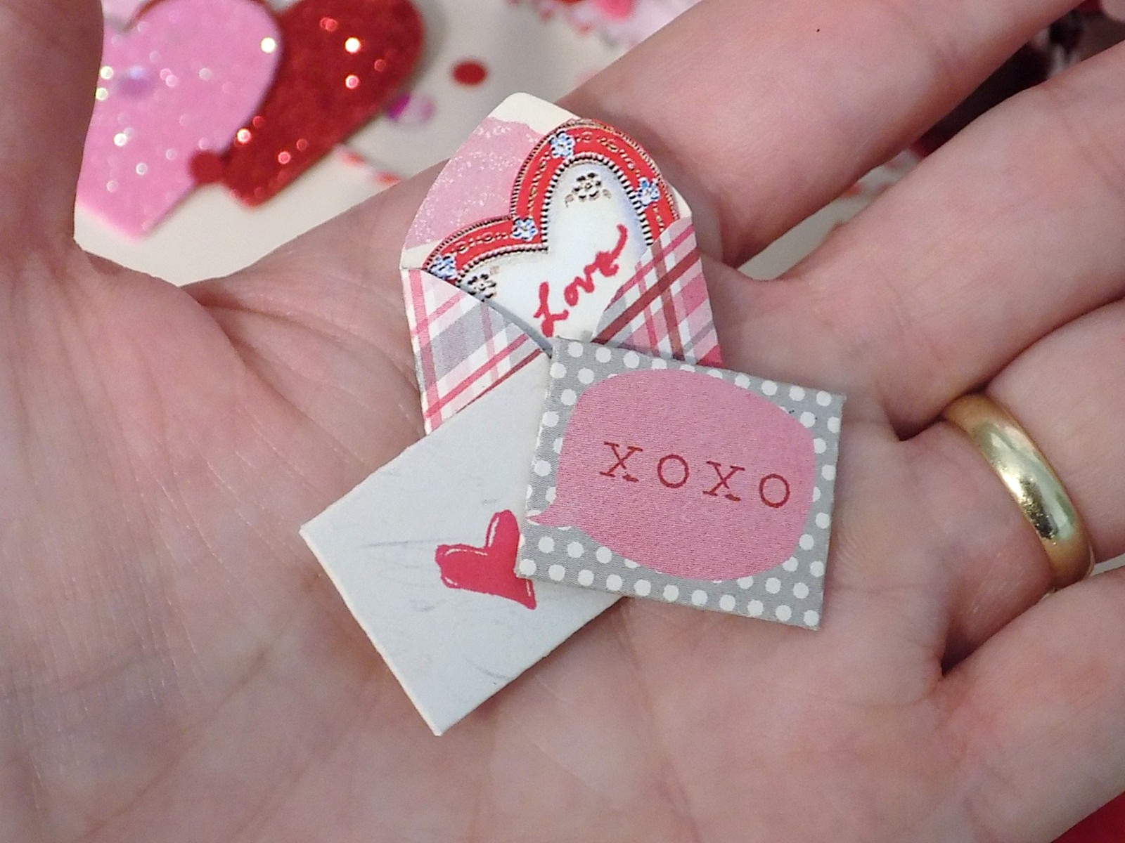 flew the coop Valentine House with Mini Envelopes