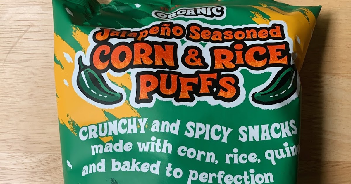 Trader Joe's Organic Jalapeno Seasoned Corn & Rice Puffs