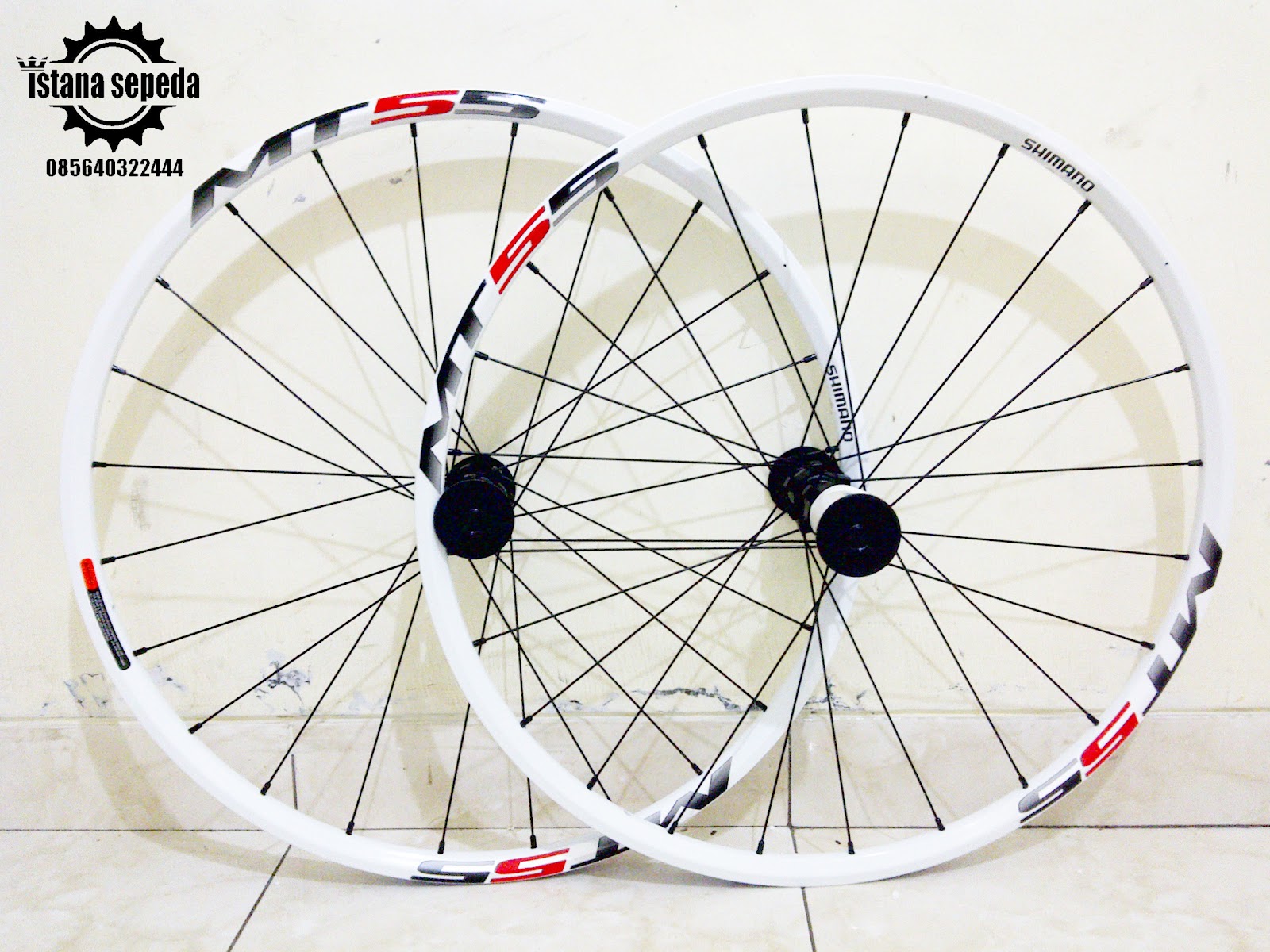 Istana Sepeda: Wheelset Shimano MT55 Murah Cuma Rp.1.720.000