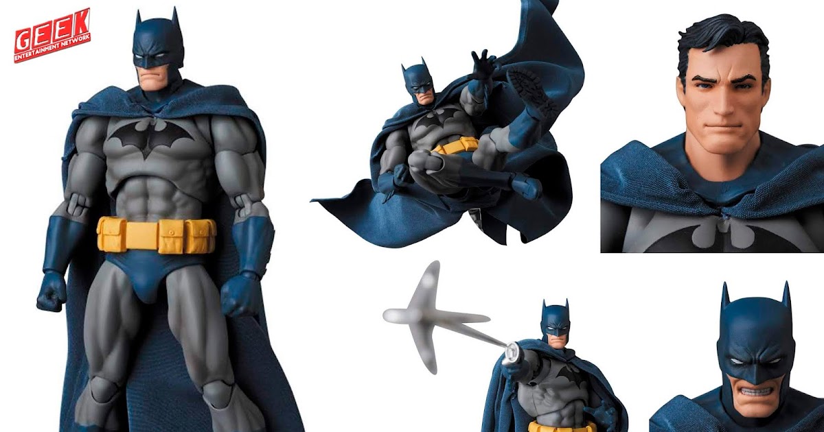 Batman Hush figure by Mafex reveal info and preorder!