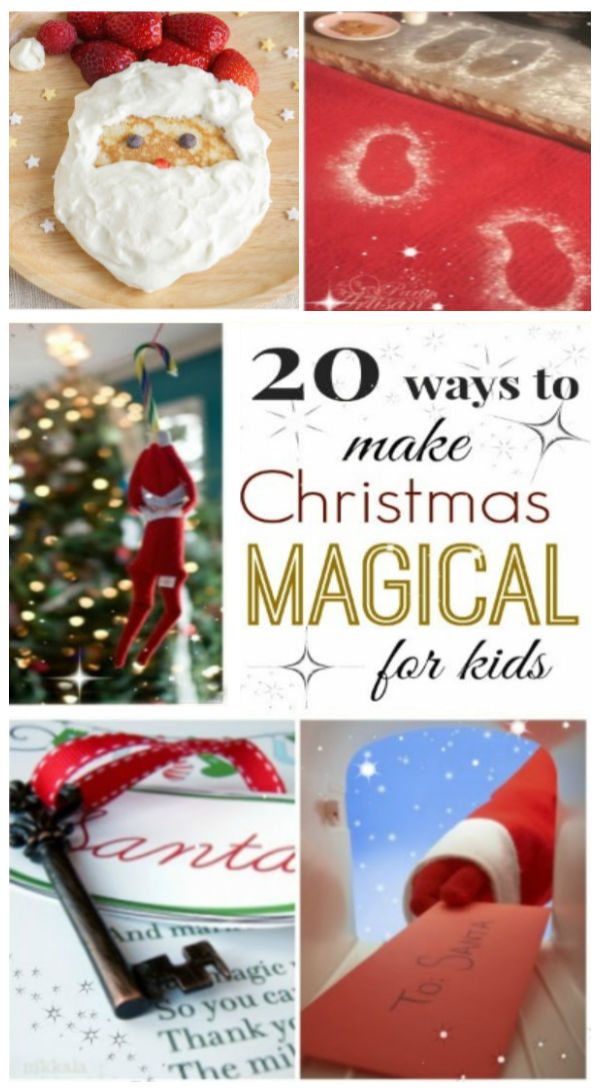 Fun & creative ways to make Christmas magical for kids.  20+ traditions that will make you wish to be a kid again! #chrismtas #chrismtastraditions #christmastraditionsforkids #chrismtasmagic #chrismtasmagicforkids #christmasmagicquotes #waystomakechristmasspecial #waystomakechristmasmagicalforkids #christmasactivitiesforfamilies #growingajeweledrose #activitiesforkids