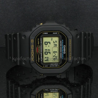 My Blog about G-Shock, Baby-G, ProTrek, Edifice: Casio G-Shock 5600 series models - DW5600EG-9V