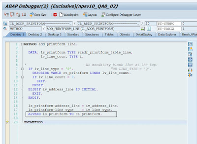 SAP ABAP Central: Sequence issue of address line for contact person