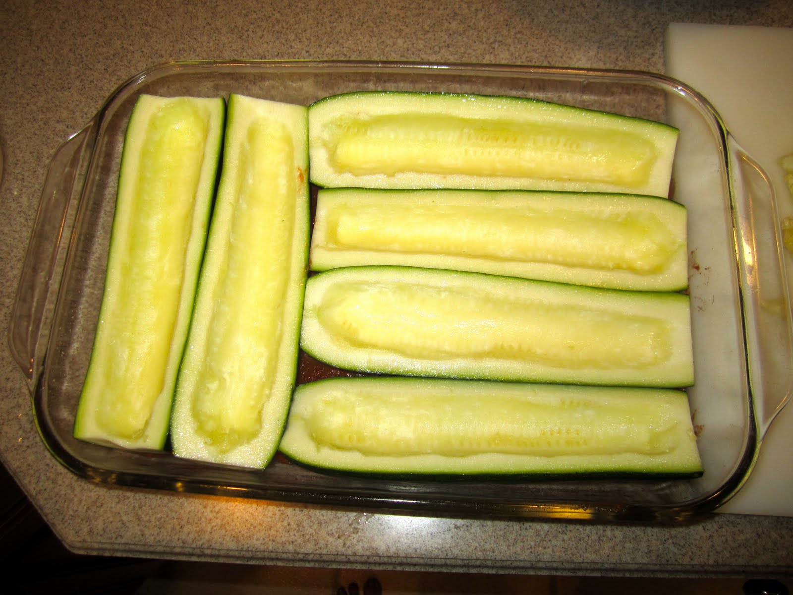 Made by Maria Recipe Stuffed Zucchini