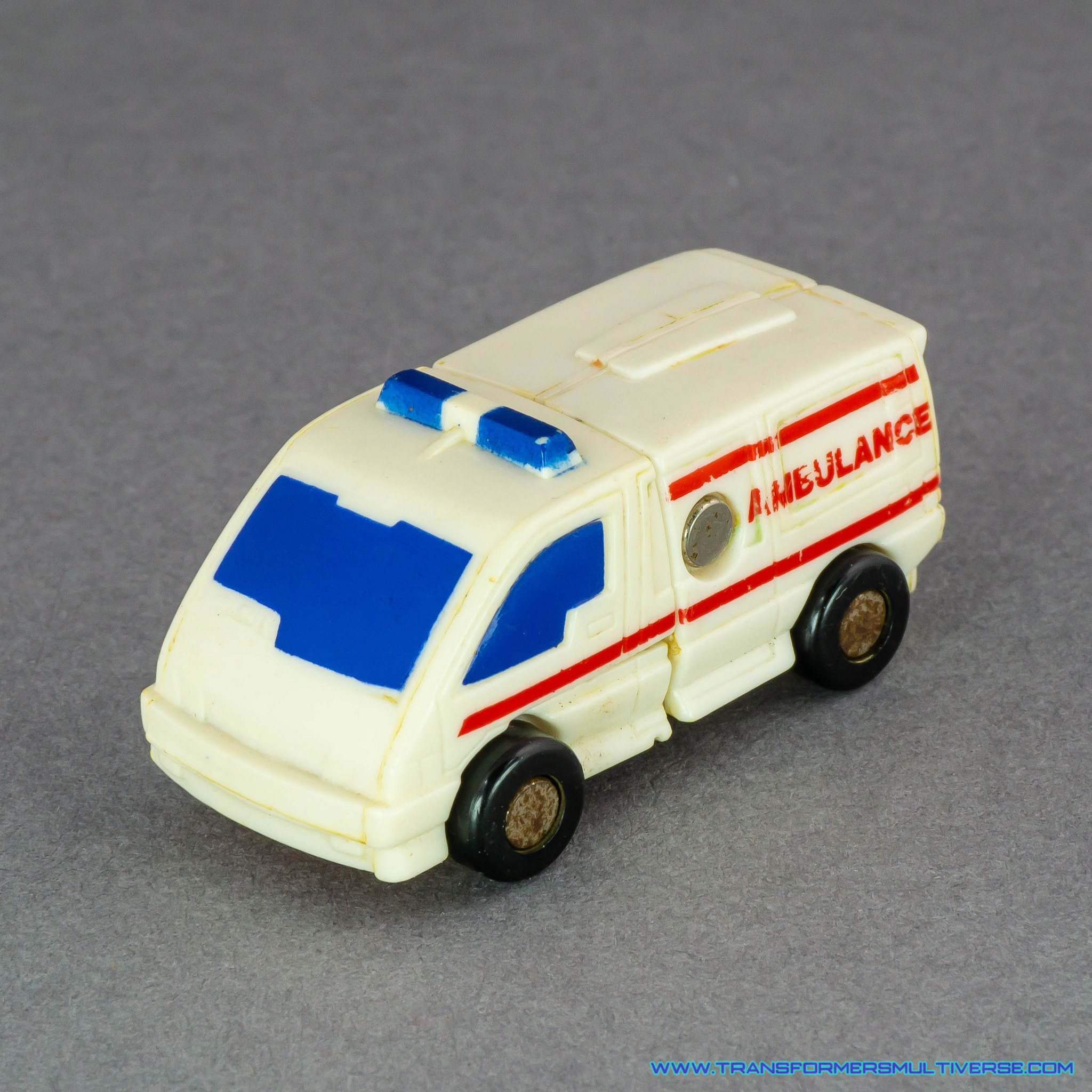 Transformers Generation 1 Fixit Ambulance mode alternate angle