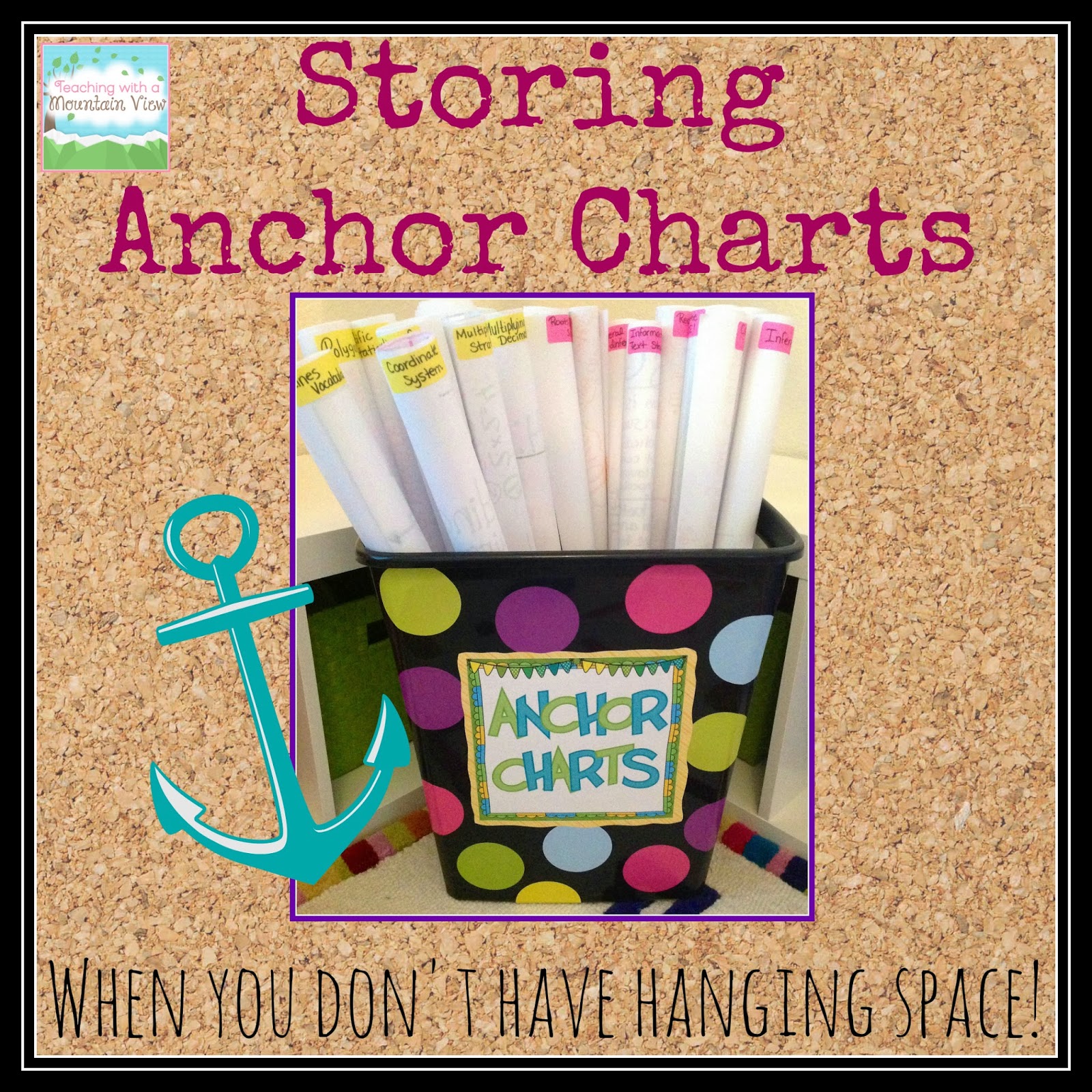 Anchor Chart Storage