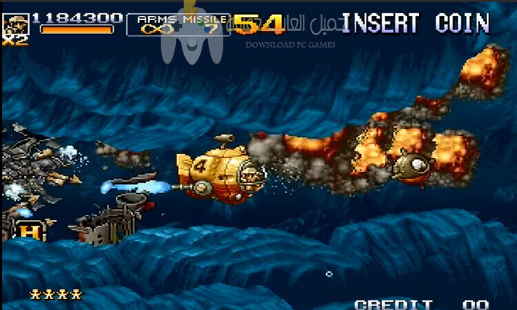 تحميل لعبة حرب الخليج 5 Metal Slug للكمبيوتر