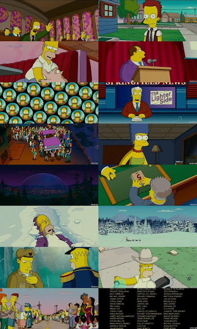 The Simpsons Movie 2007 Full Movie English BRRip 300MB 480p | Movie HD